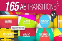 پروژه افتر افکت آماده videohive-8934642-165-transitions-pack-v1