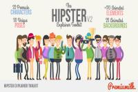 پروژه افتر افکت آماده Hipster_Explainer_Toolkit