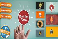 پروژه افتر افکت آماده videohive-10654045-touch-logo-pack-flat-interactive-media-reveals